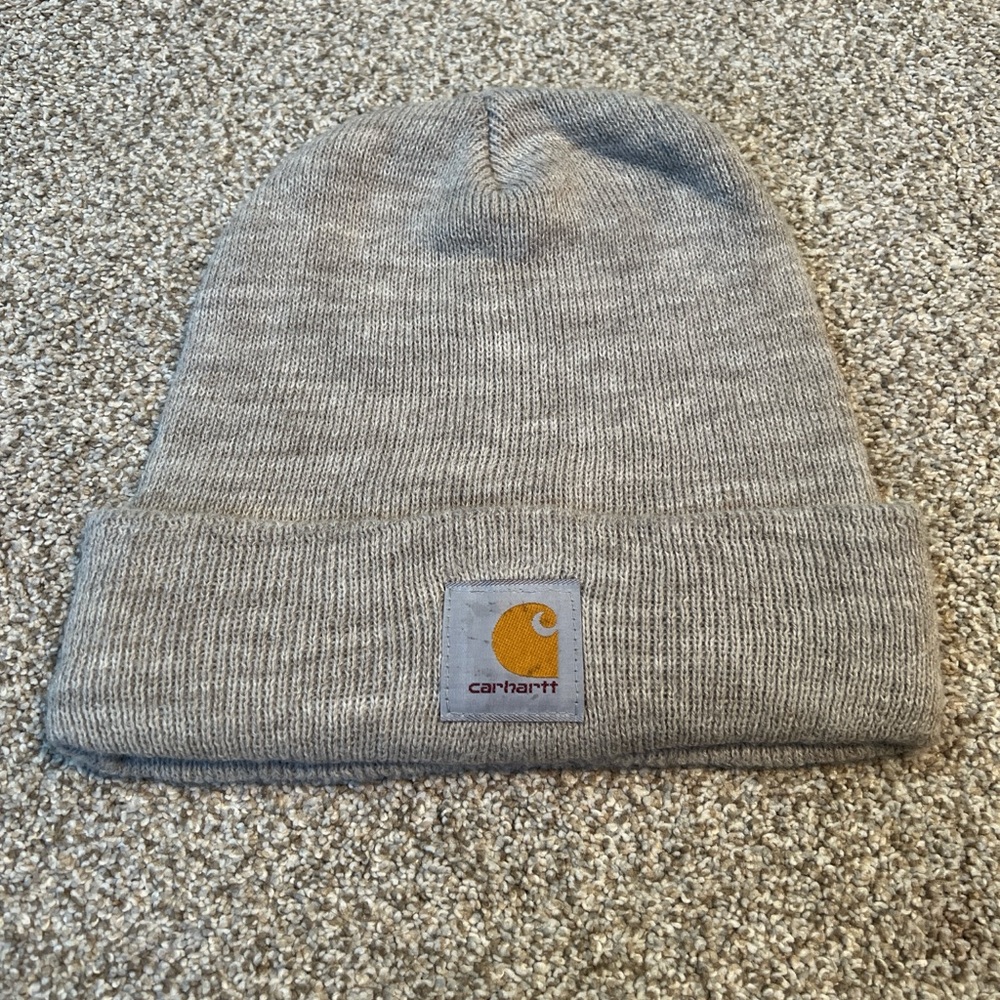 Carhartt Heather Gray Knit Hat